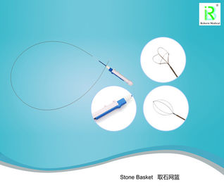 Medical Nitinol Stone Retrieval Basket Tipless Kink Resistant