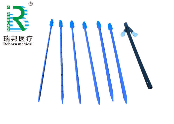 Black Blue PCNL Dilator Set Puncture Needle Renal Amplatz Dilator Set Stable